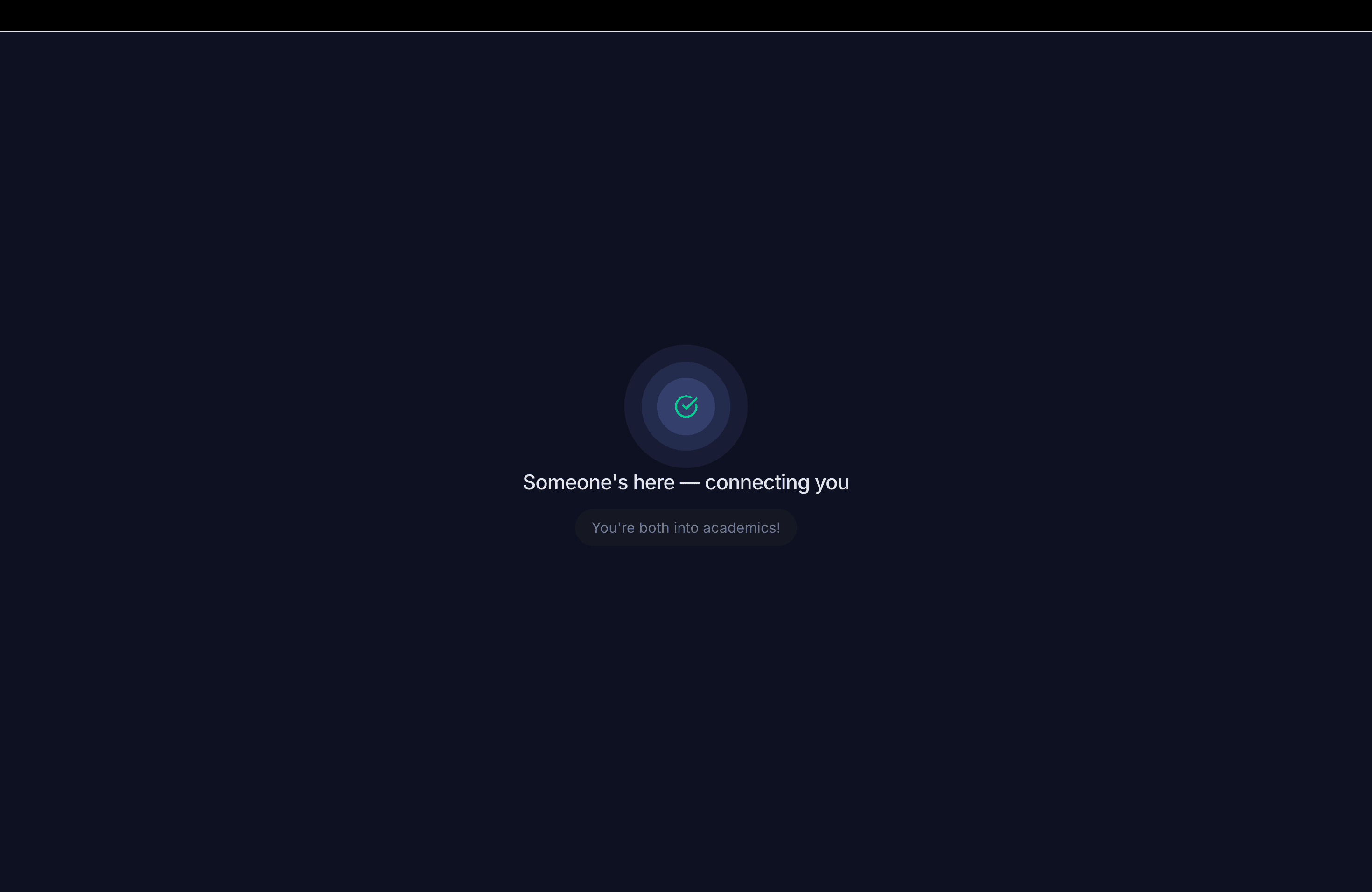 AI interest matching